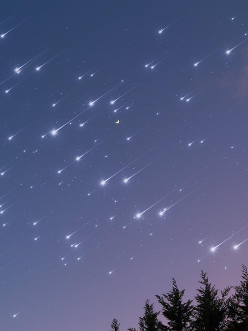 Meteor Shower Backdrops